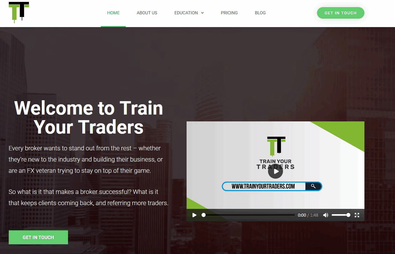 TRAIN YOUR TRADERS